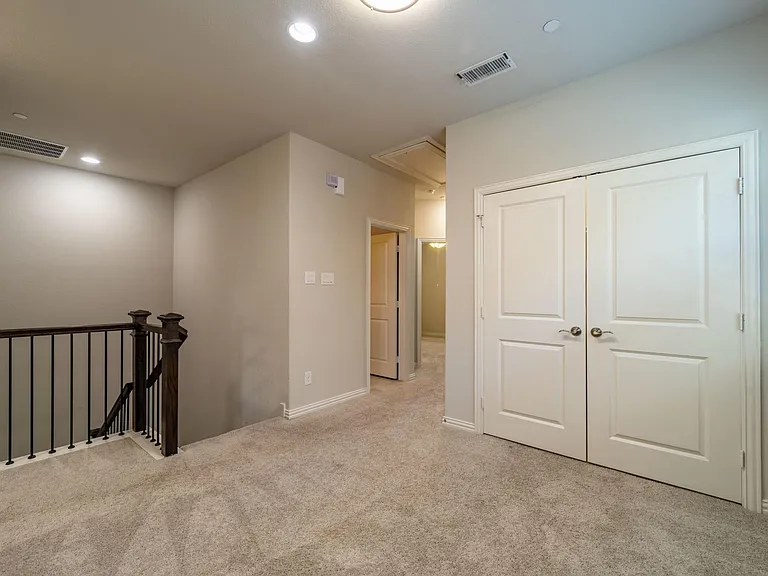 2nd living area is perfect for a home office and the upstairs carpeting has an upgraded carpet and extra thick pad - you'll feel like you are walking on a cloud