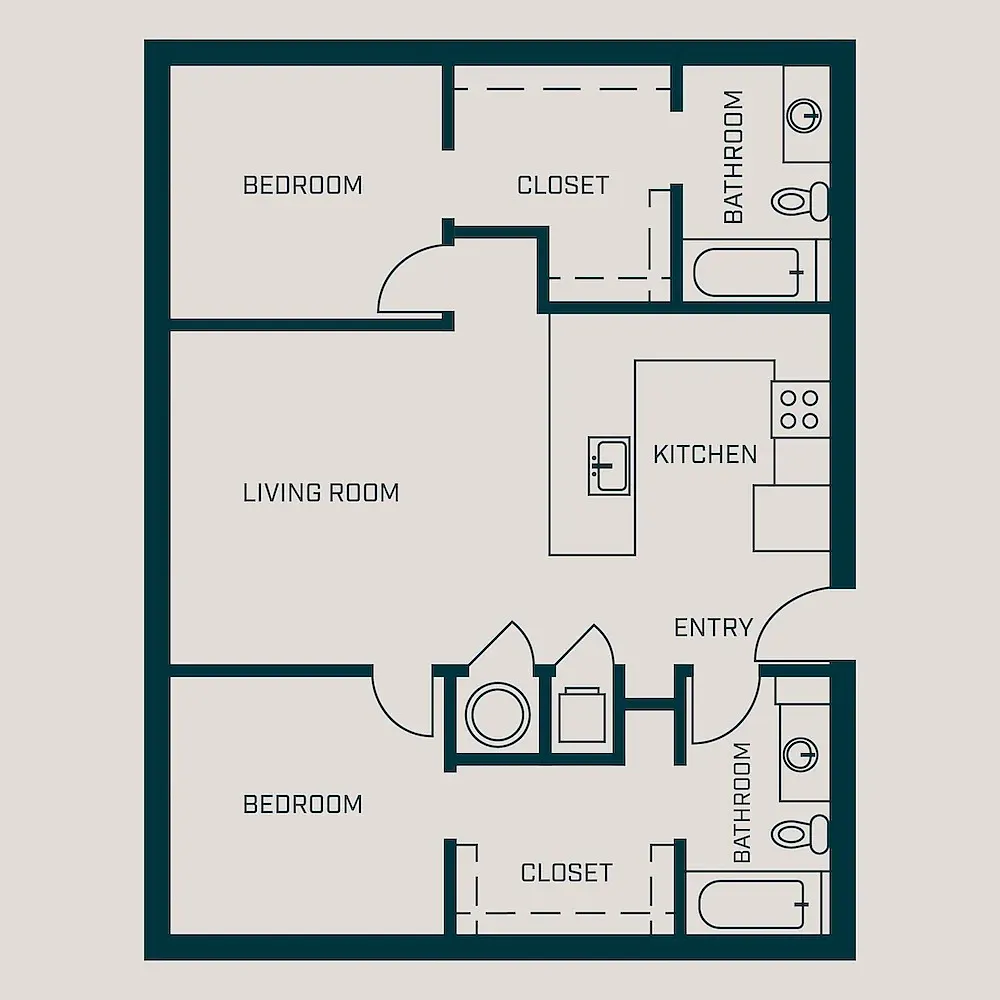 Floor plan The Dawson