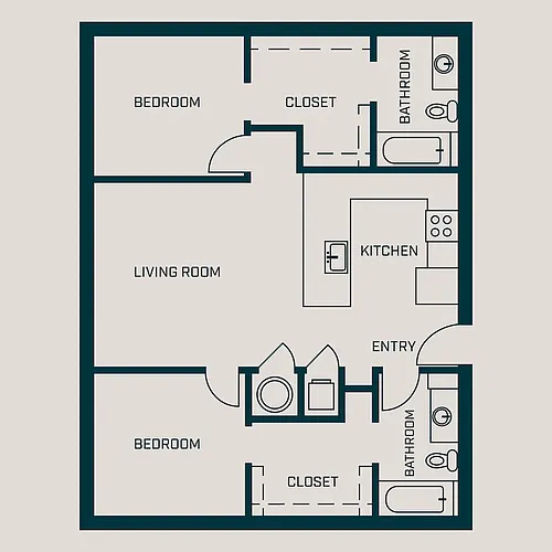 Floor plan The Dawson