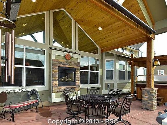 Amazing covered patio!