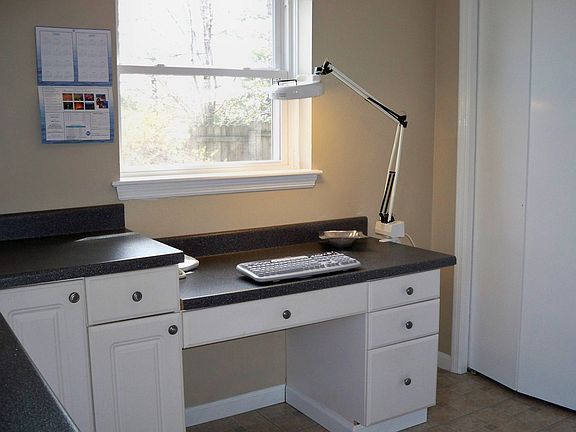 Private entrance to home office