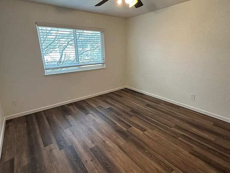 Master Bedroom view from closet
