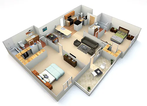 Floor plan B2