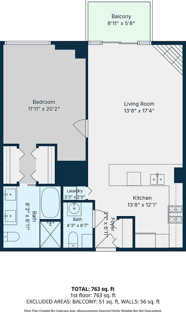 1 bed, 1.5 bath, $2,650 — Photo 3