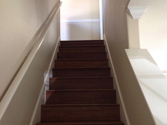 Wood staircase