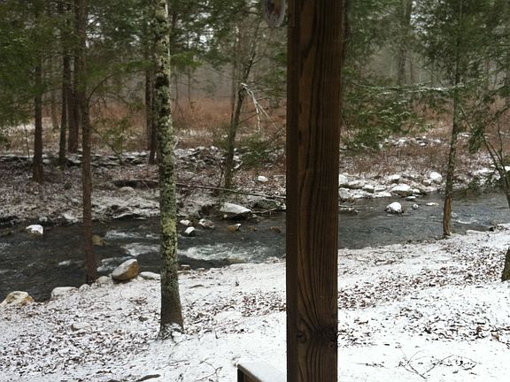 Conasauga Creek from Cabin