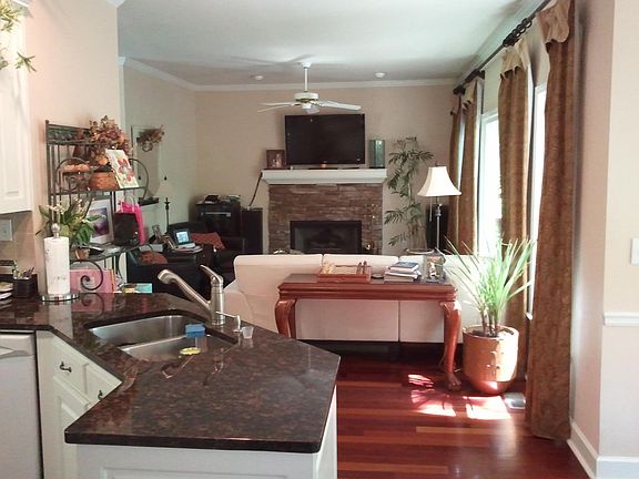 kitchen looking into family room