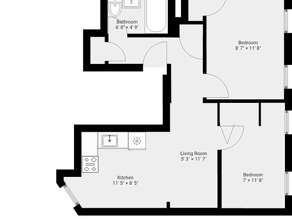 2nd image of 352 W 18th St APT 5C