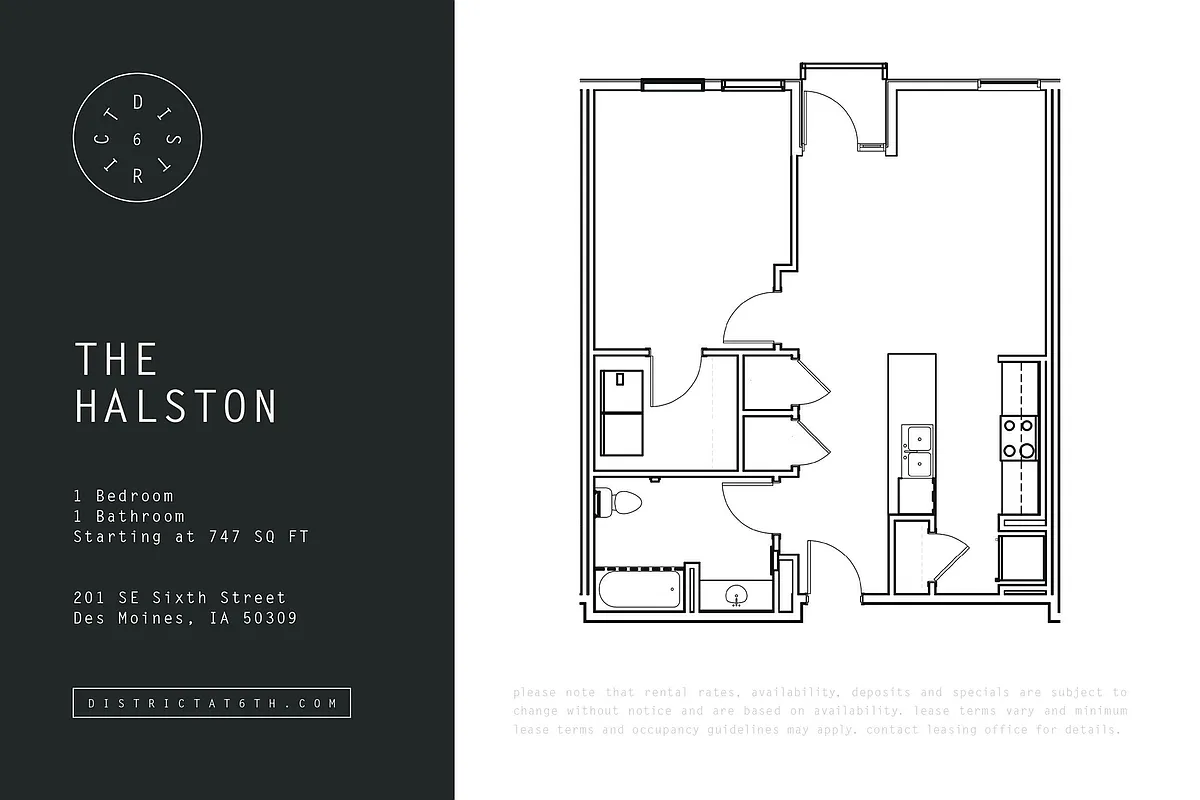 Floor plan Halston