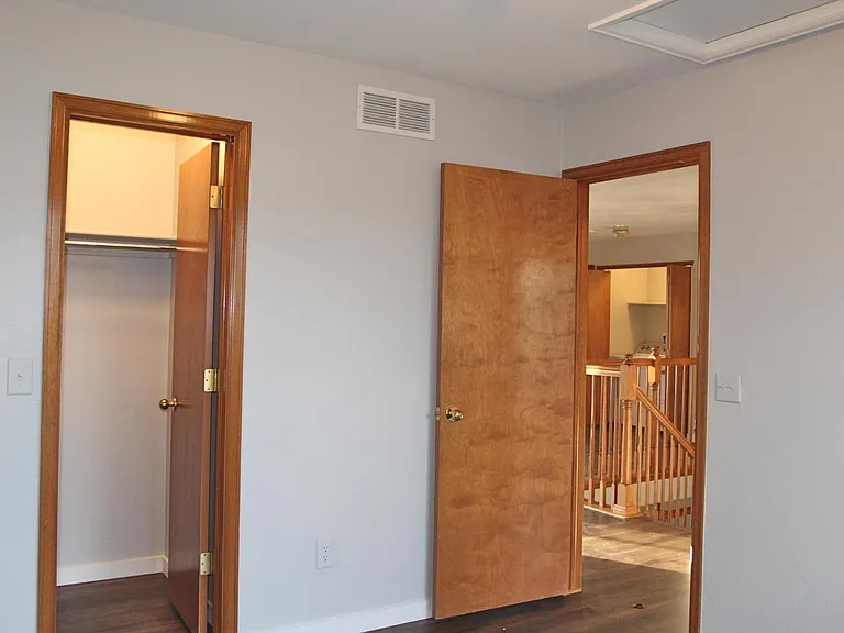 Bedroom #3 has walk in closet measuring 3'6" by 4'8"