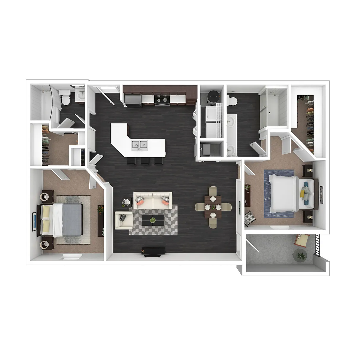 Floor plan Landing
