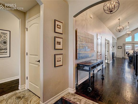 Lovely tile entrance