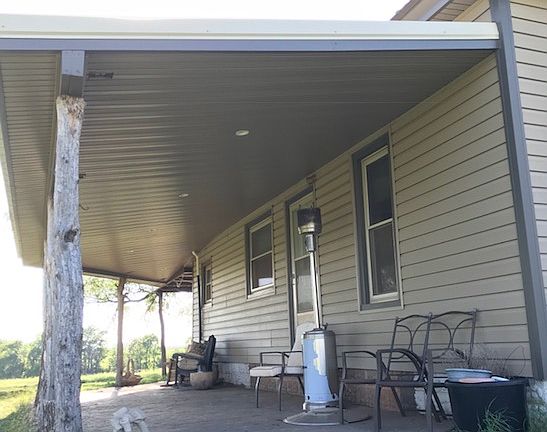 front porch addition 2012