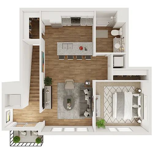Floor plan The Blue Springs Villa