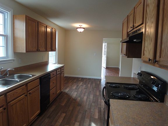 Kitchen from back of home