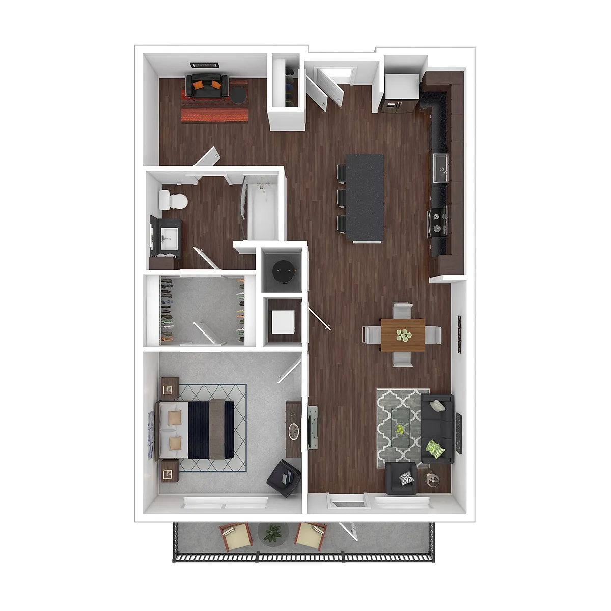 Floor plan A21