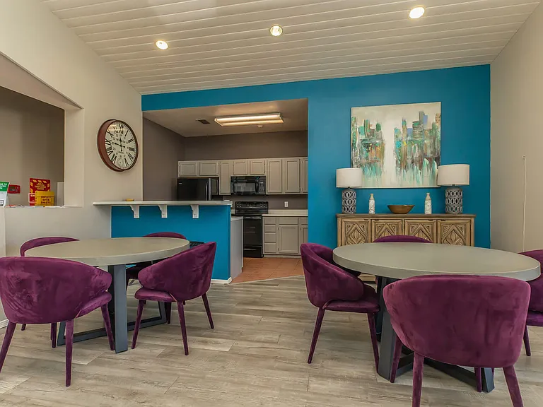 Elegant Dining Space in the Clubhouse