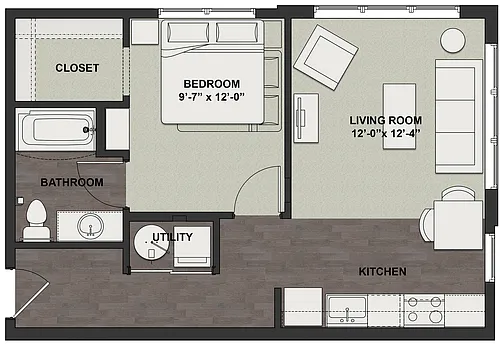 Floor plan Drew