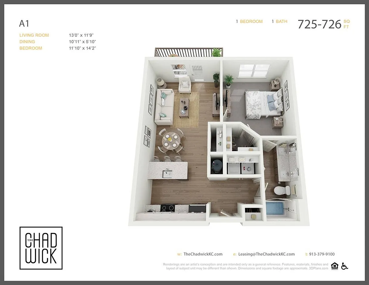 Floor plan A1