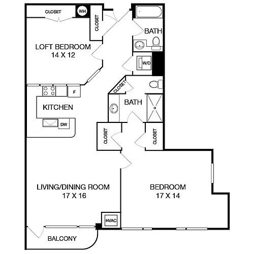Floor plan Fitzwater