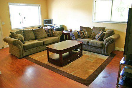 Beautiful wood-style laminate flooring!