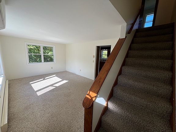 View of living room from the front door