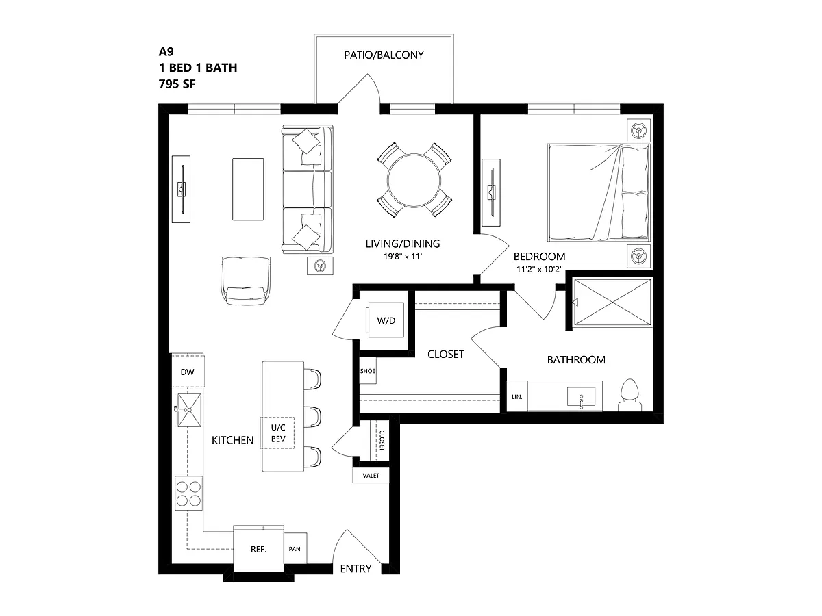 Floor plan A9