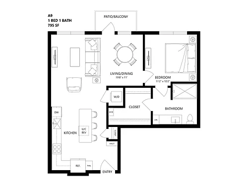 Floor plan A9