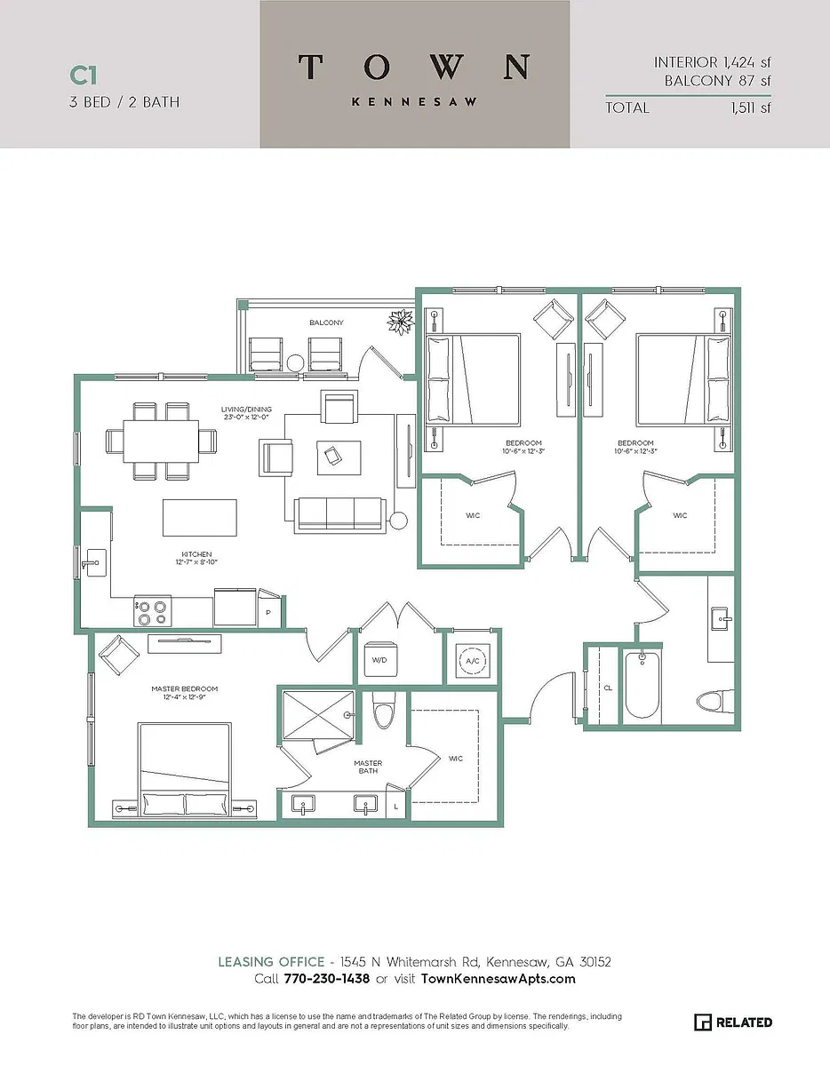 Floor plan C1