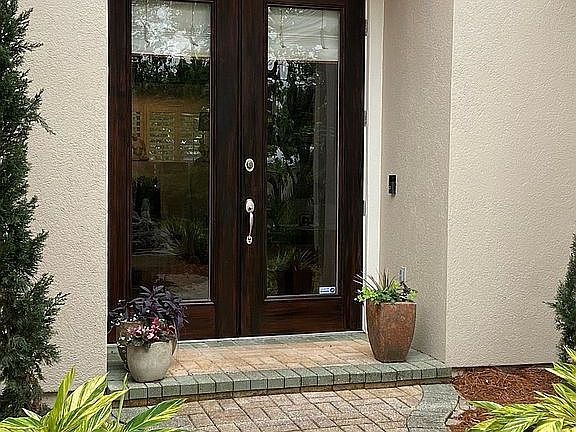 8' Tall Front Door Entry