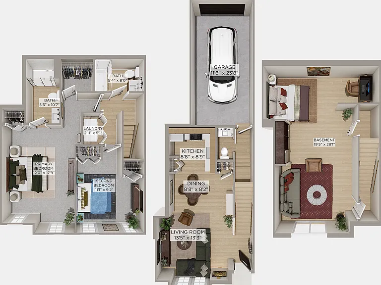 Ascent 3 Bed 2.5 Bath Townhome Ascent 3 Bed 2.5 Bath Townhome