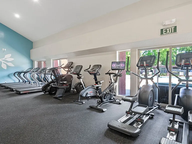 Work out in our fitness center with our cardio equipment