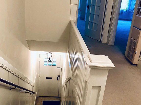 Staircase leading to the second floor.