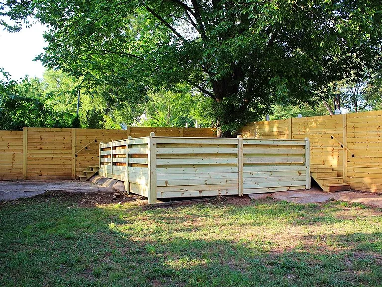Exterior Back Deck