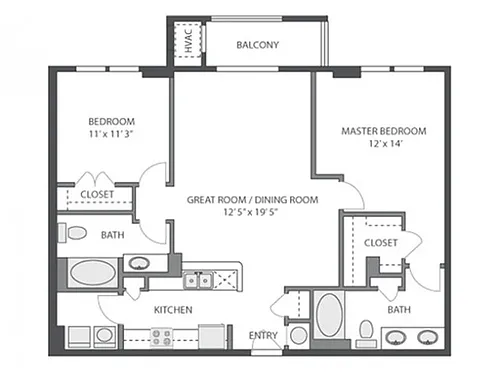 Floor plan Turtle Bay