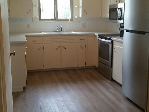 Kitchen with new appliances