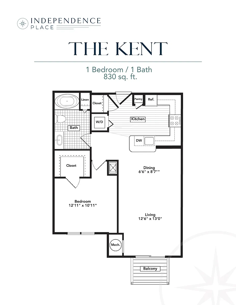 Floor plan The Kent