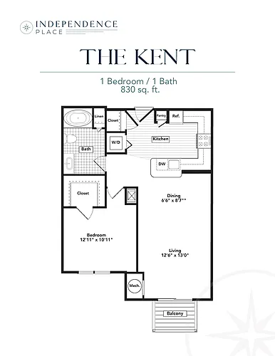 Floor plan The Kent