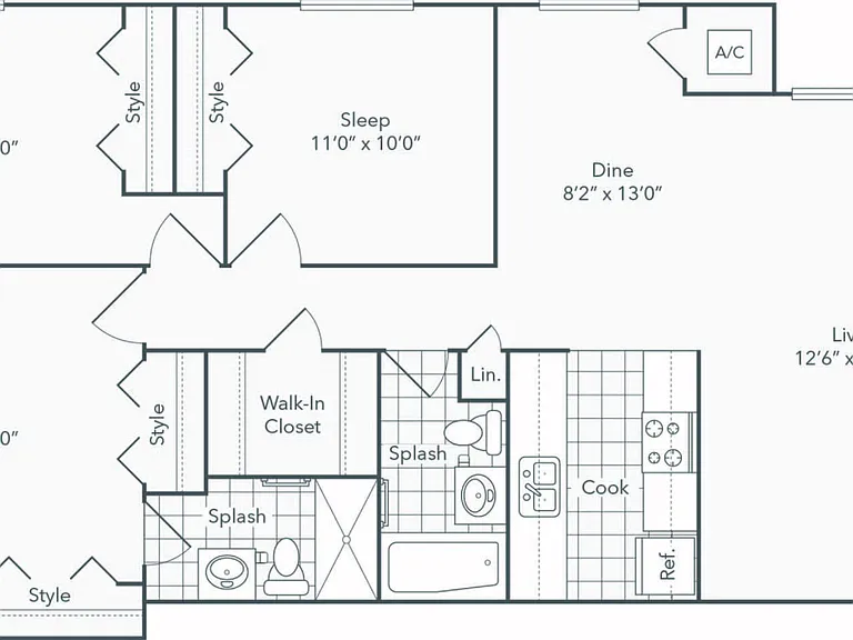 Douglass Floorplan Douglass Floorplan