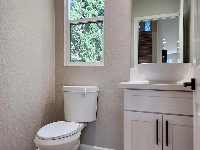 Powder Room by Kitchen