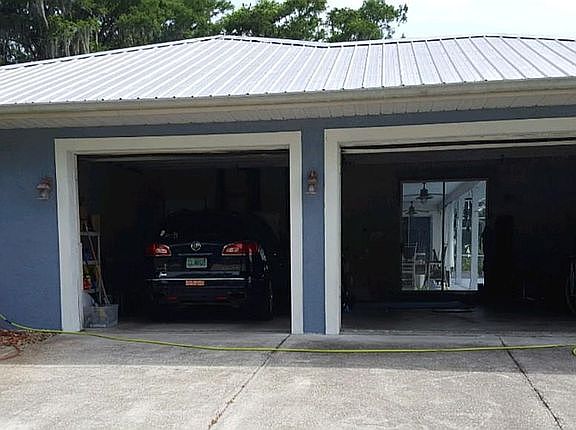 Attached 3 stall garage.