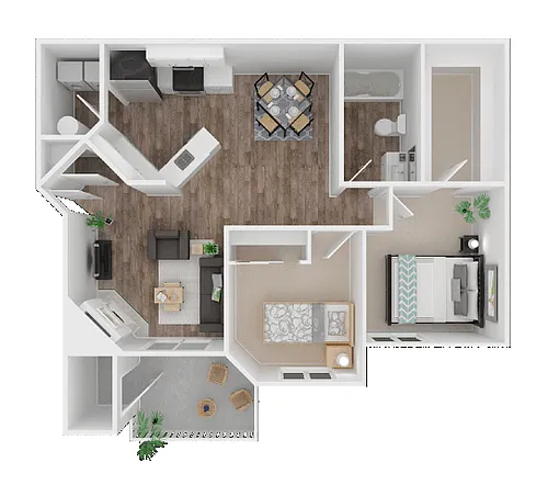 Floor plan 2x1 Reno