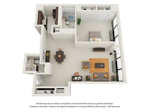 Floor plan The Cass