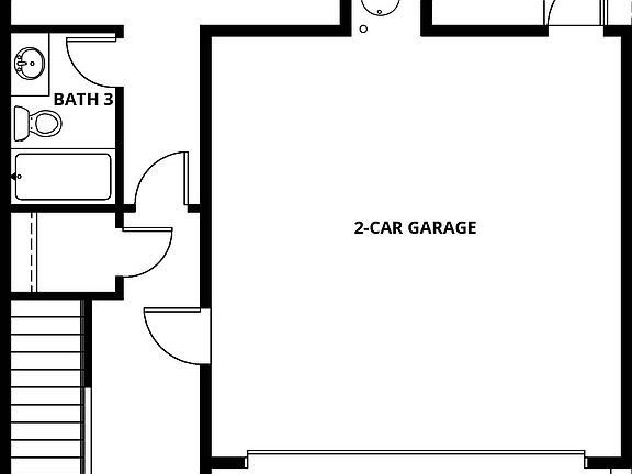 The first floor of the Summerwood.