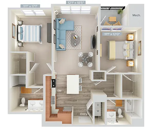 Floor plan B1-1179-6713
