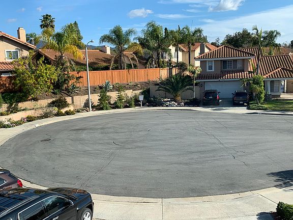 View of street from master bedroom. Located on a small Cul-de-sac in a family-friendly neighborhood.