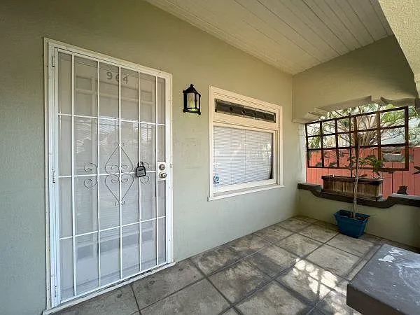 Front patio