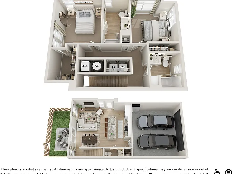 Aurora | 2x2.5 | 1226 sq ft Aurora | 2x2.5 | 1226 sq ft