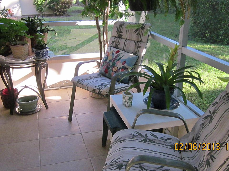 Patio Overlooking Garden
