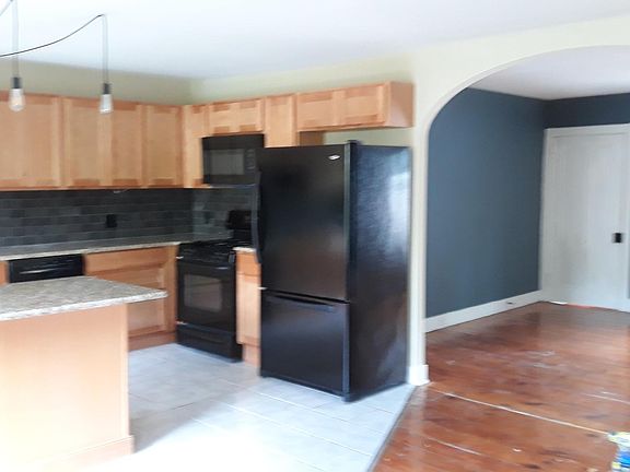 Kitchen and living area